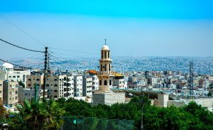 View of Amman from hillside